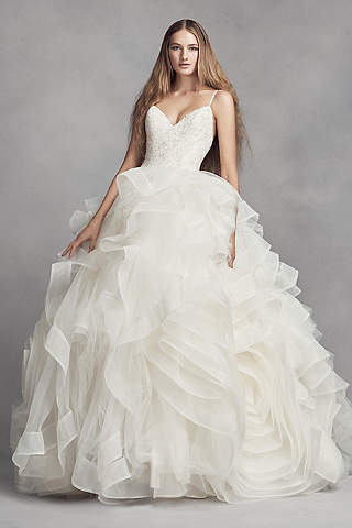 White by Vera Wang Wedding Dresses & Gowns | David's Bridal