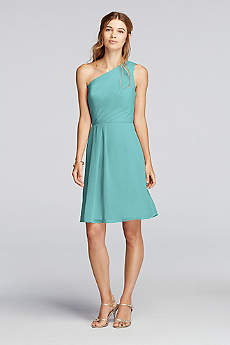Short Yellow Bridesmaid Dresses