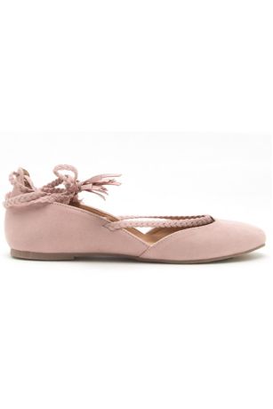flats with tassels