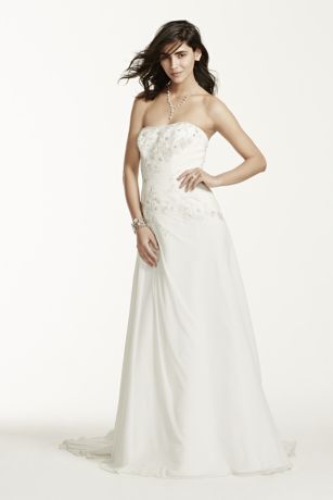 chiffon over satin