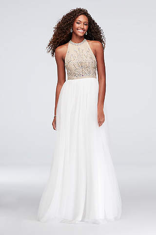 Ivory Prom Dresses