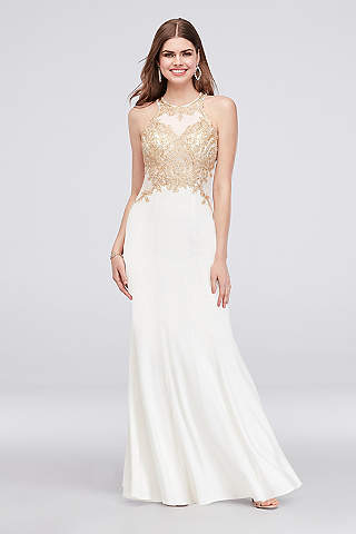 Ivory Prom Dresses