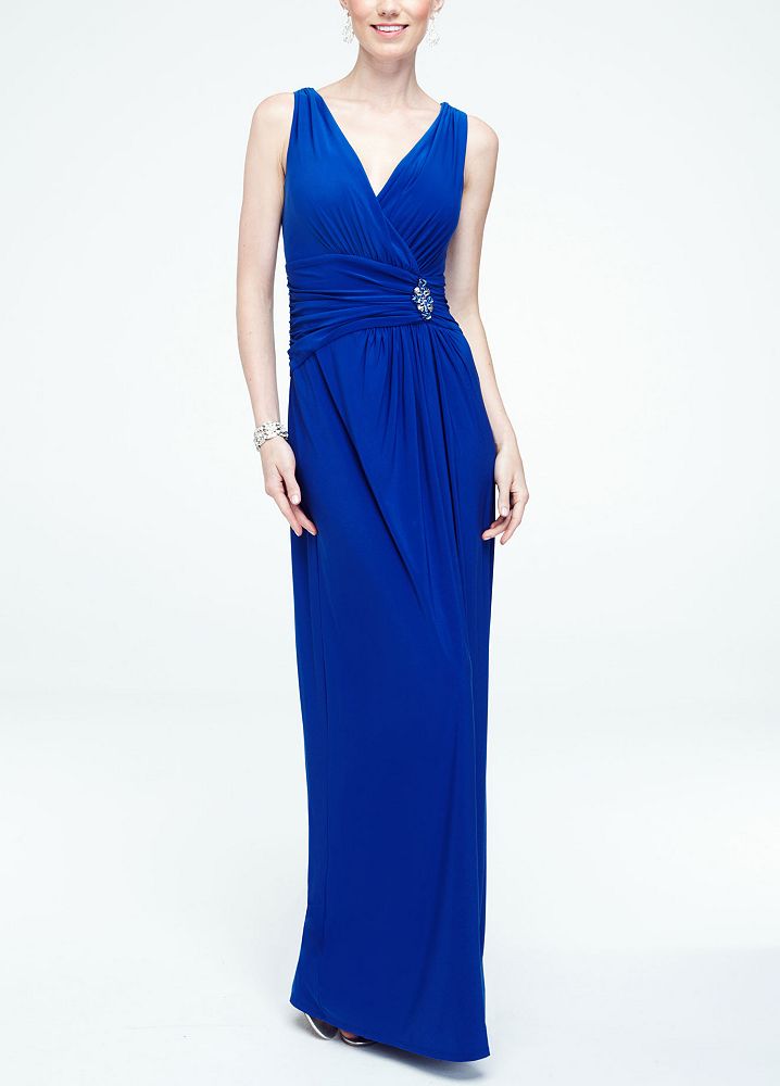 david's bridal jersey dress