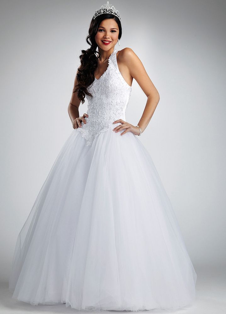 david's bridal tulle ball gown