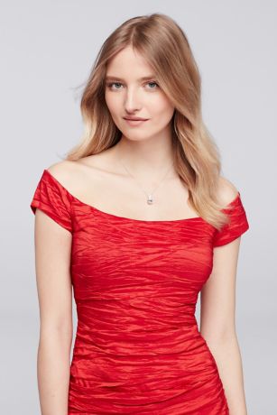 166198 Alex Taffeta Dress