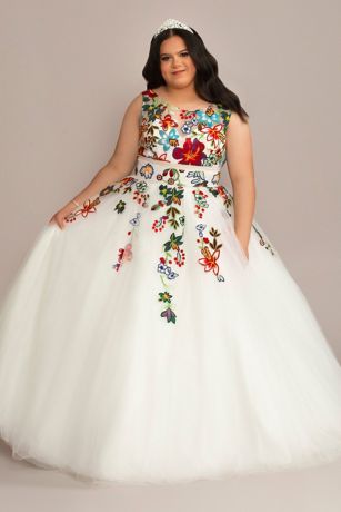 davids bridal quince dresses