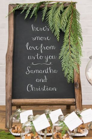 Standing Rustic Frame Chalkboard Sign David S Bridal