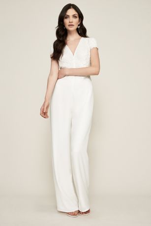 white jumpsuit dressy