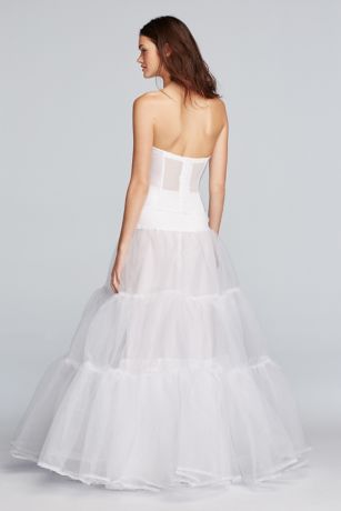 plus size ball gown silhouette slip