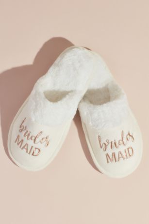 david's bridal slippers