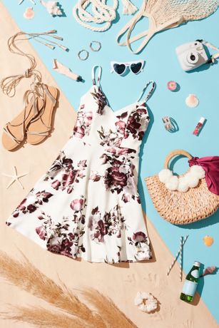 amore foil printed dress Cinosural International School