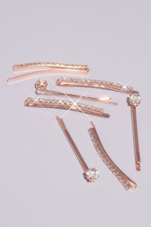 embellished hair pins