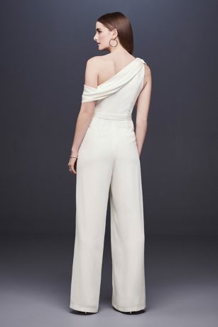 david's bridal jumpsuit bridesmaid