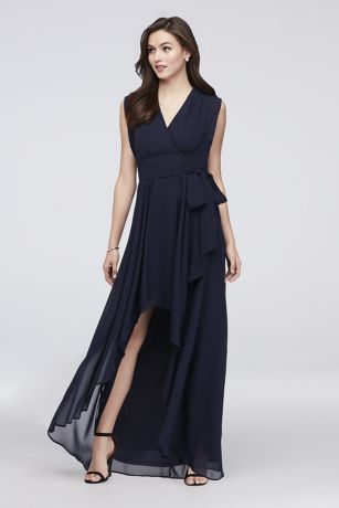 wrap dress david's bridal