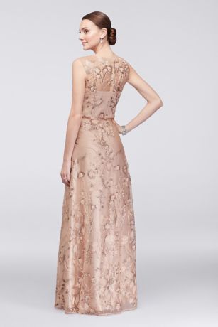 beauty never fades lace maxi dress