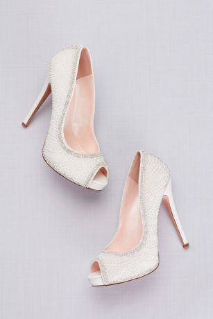 david's bridal heels