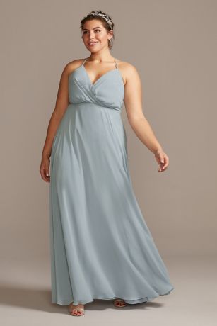 dusty teal bridesmaid dresses