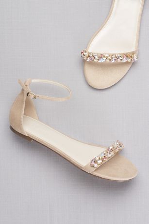 bridesmaid flat sandals