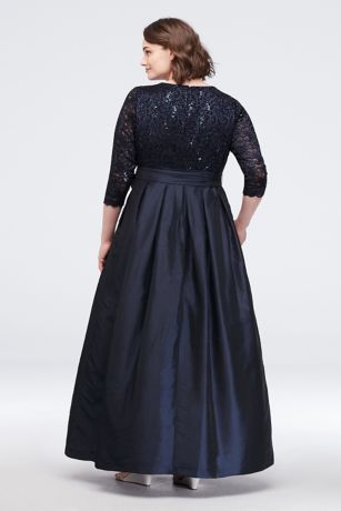 jessica howard plus size ball gown