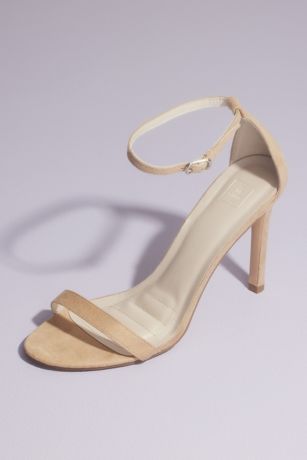 Bamboo Black Nude Gold Beige Silver Wedge Ankle Strap Heels Sandals Shoes 