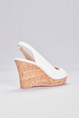 leandra slingback wedge