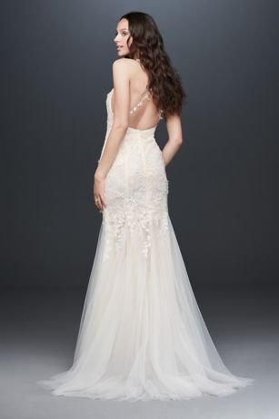 david's bridal chantilly lace