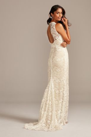 david's bridal chantilly lace