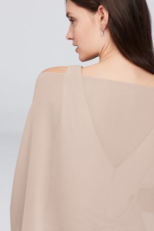 sheer chiffon wrap