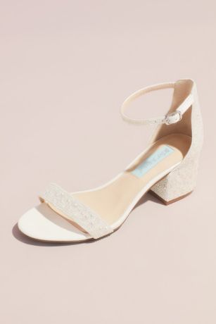 betsey johnson blue mari embellished sandals