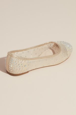 embellished ballerina flats