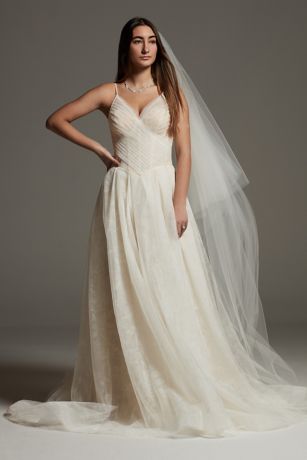 david's bridal vera wang wedding dress