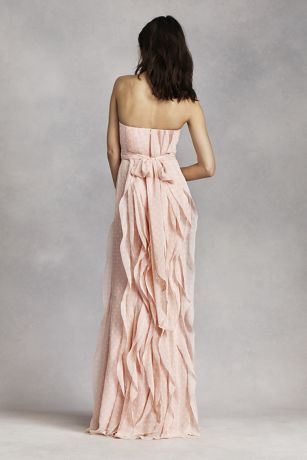Vertical Chiffon Dress