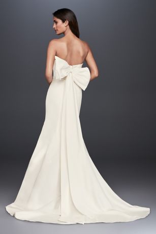 Bow Back Bridesmaid Dress