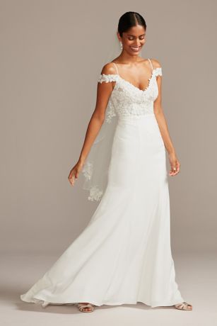 sheer bodice wedding dress