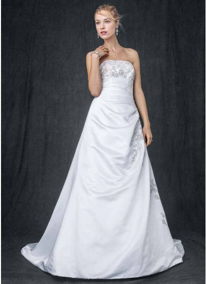 Long A-Line Wedding Dress -