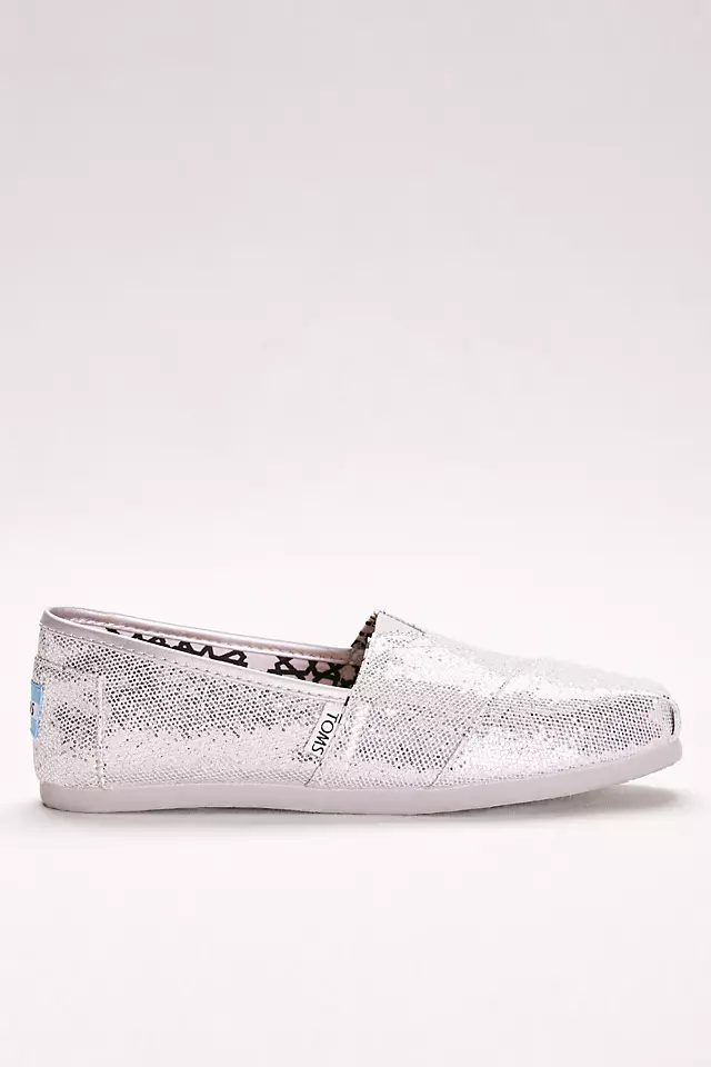 TOMS Glitter Classic Slip-On Shoes Image