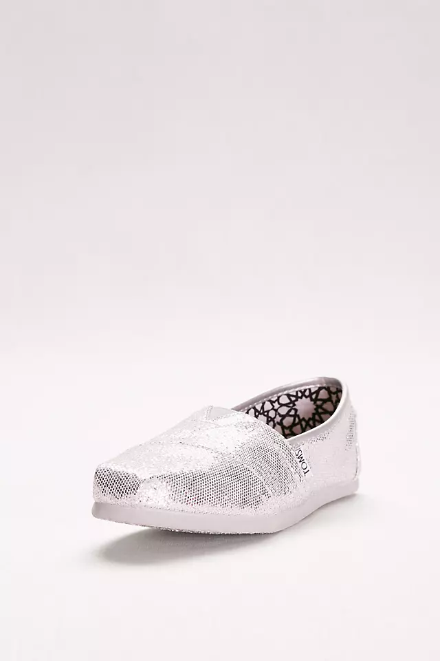 TOMS Glitter Classic Slip-On Shoes Image 3