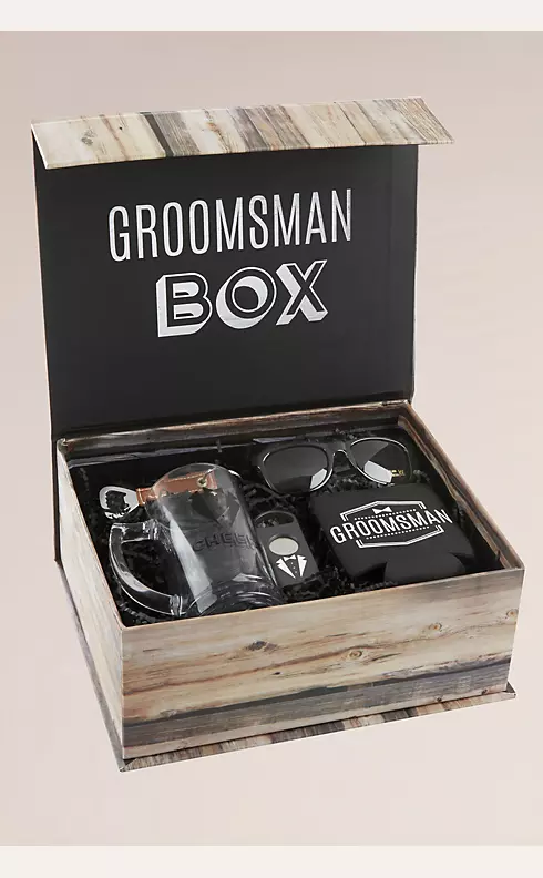 Men's Gift Box, Complete Men's Gift Set, Craft Cocktail Kit, Bottle Opener,  Playing Cards, Cigar Cutter, Pocket Watch, Money Clip Wallet 