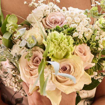 closeup of a bouquet