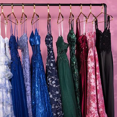 strapless open back dress Ellie Wilde 37043 Ruffle Long Formal Floral Sequin Prom Dress