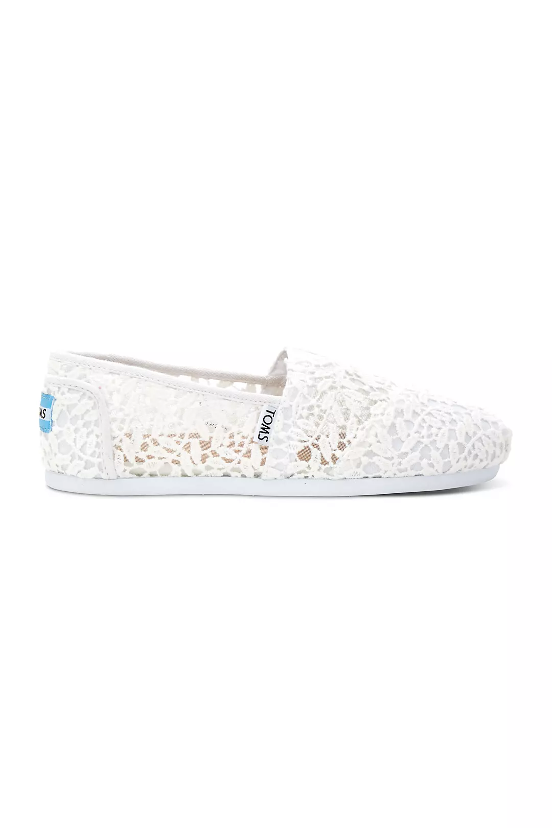 TOMS Lace Leaves Classic Slip-On Shoes Image