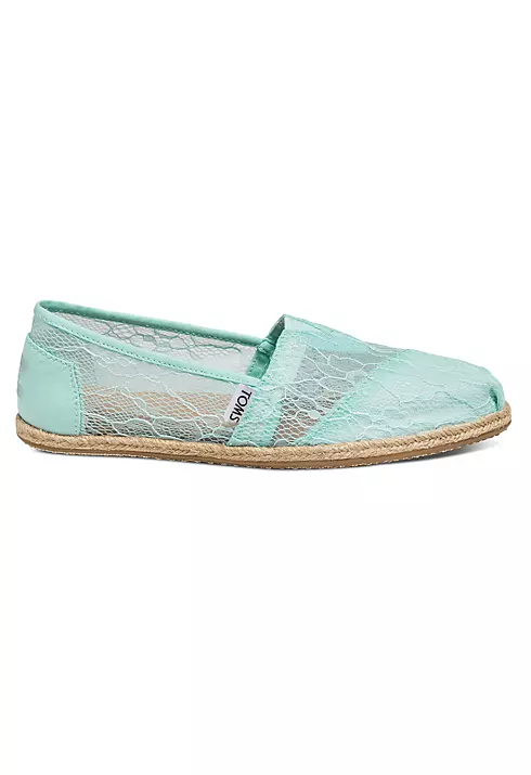TOMS Mint Lace Rope Classic Slip-On Shoe Image 1
