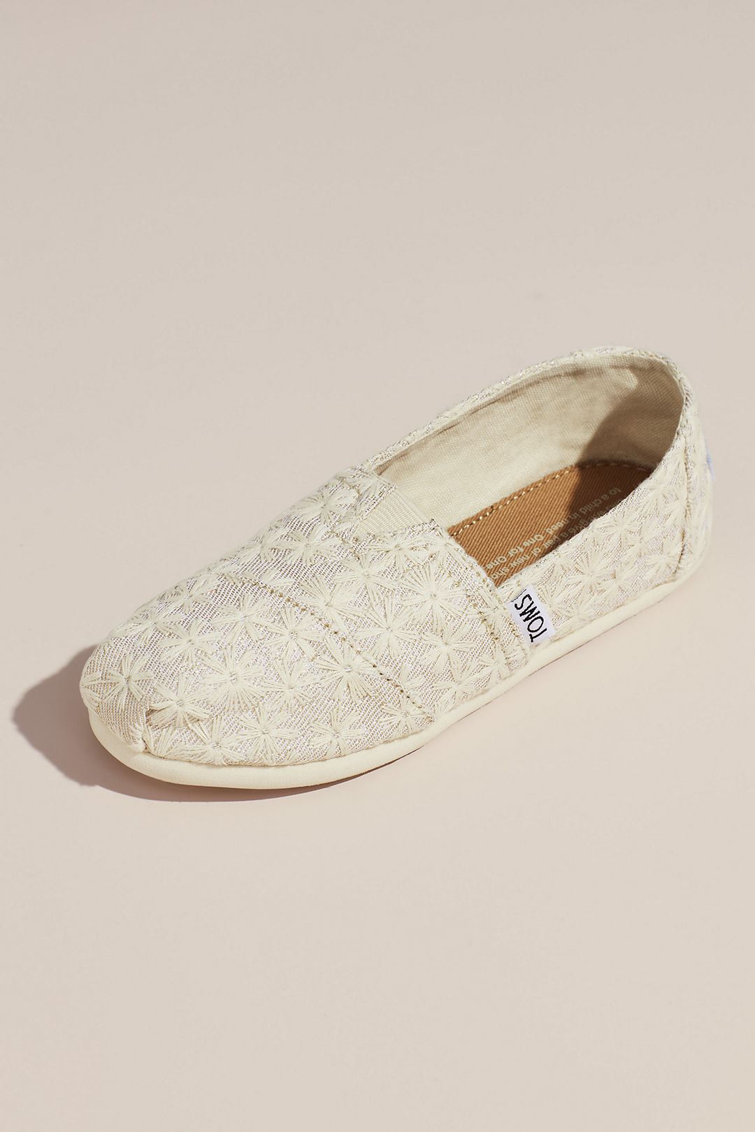 TOMS Embroidered Floral Slip-On Shoes Image 4