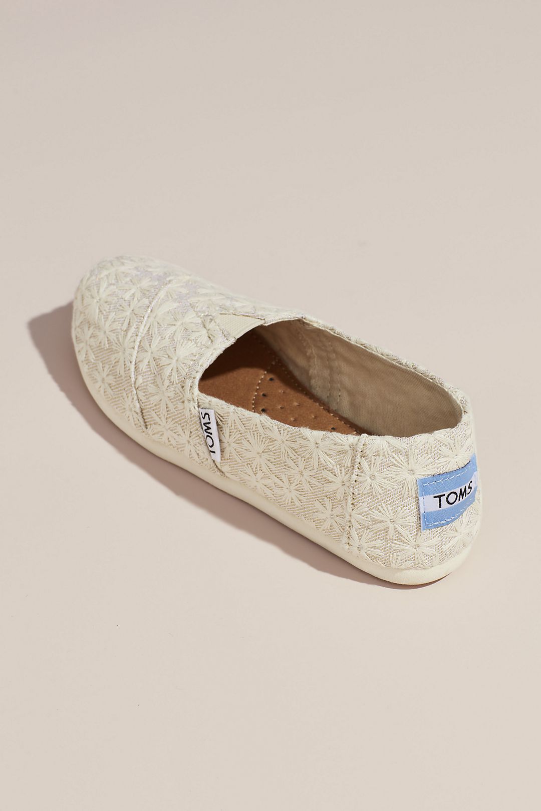 TOMS Embroidered Floral Slip-On Shoes Image 4