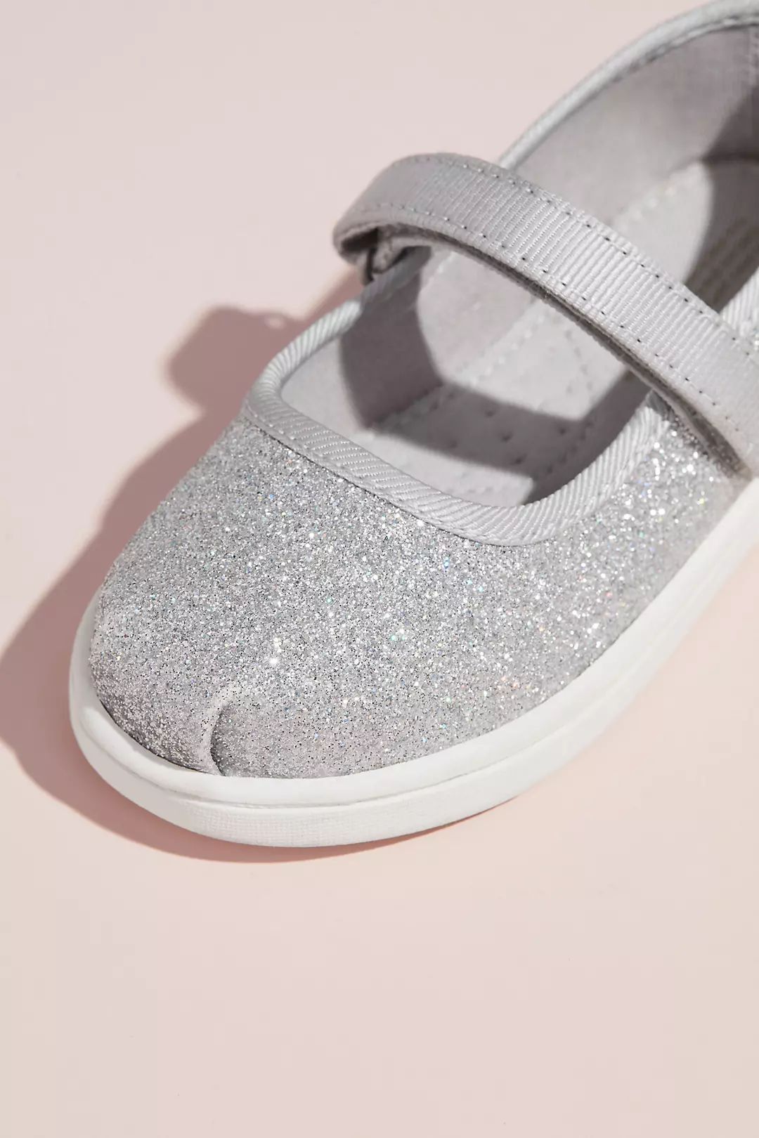 TOMS Girls Glitter Mary Janes Image 3
