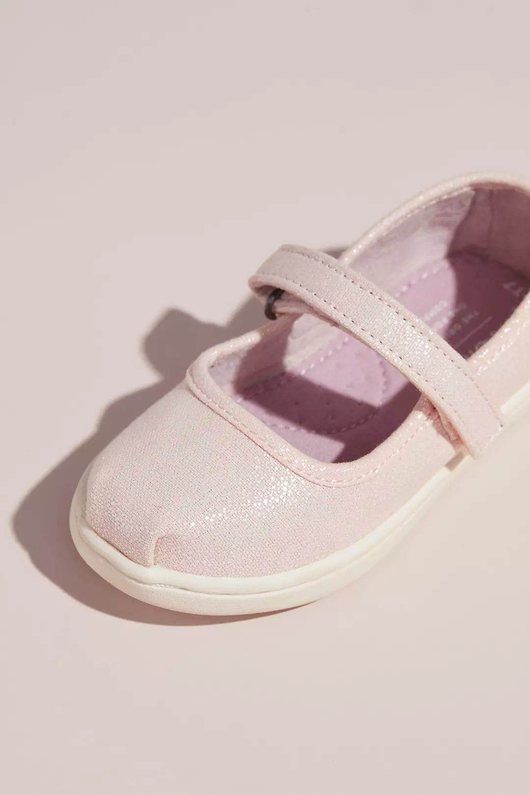 TOMS Girls Pearlized Mary Janes Image 3