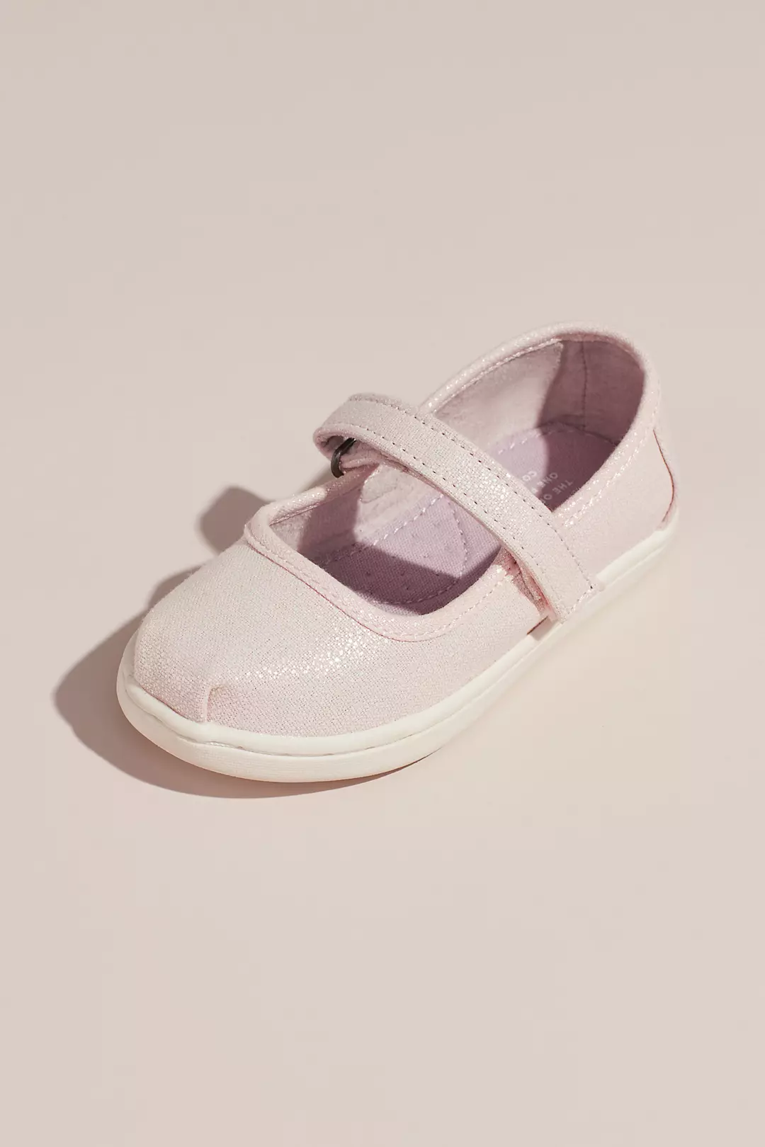 TOMS Girls Pearlized Mary Janes Image