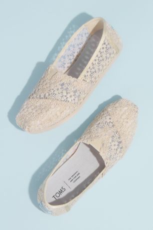 bridal slip on shoes