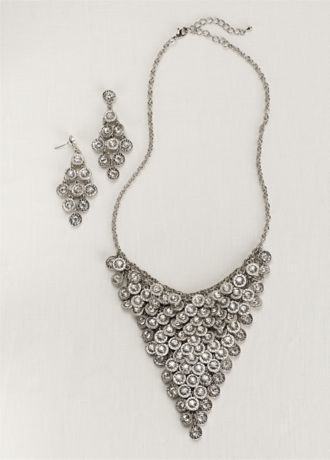 ピアス Monday Edition _ Square Crystal Pendant Earrings XSBODY Costume Silver Large Rhinestone Earrings Dangling
