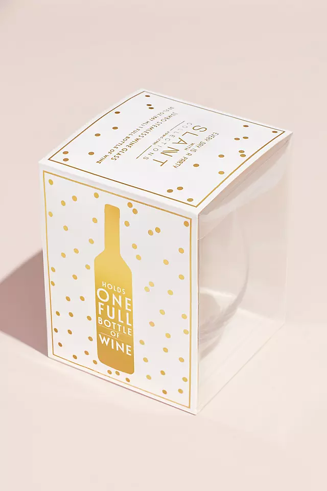 Bride to Be Entire Bottle Oversized Wine Glass Image 3